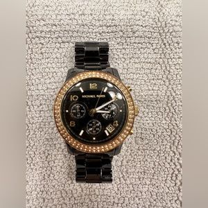 Gunmetal Michael Kors watch